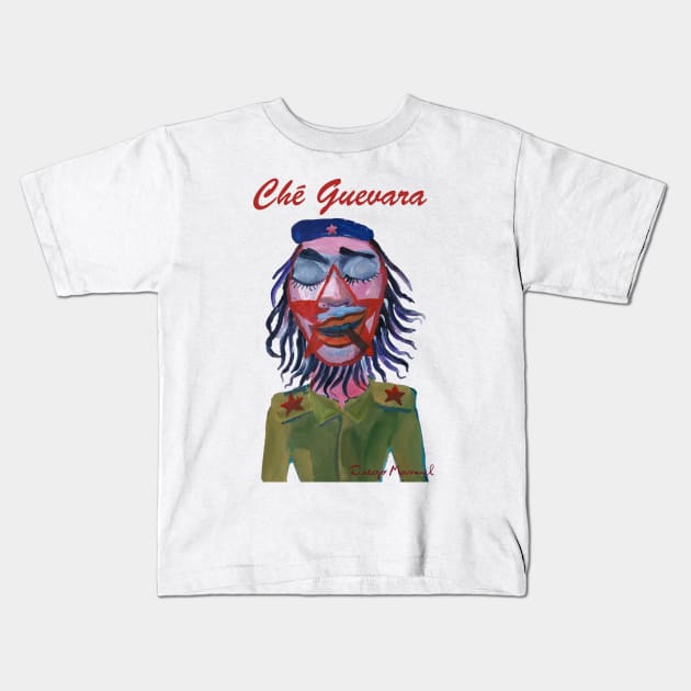 El Ché Guevara por Diego Manuel Kids T-Shirt by diegomanuel